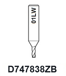 01LW Cutter For Futura PRO 2.5 mm -by Silca