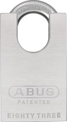 ABUS Rekeyable Chrome-Plated Brass Padlock 83CS/50-300 S2