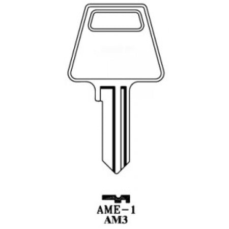 AMERICAN (AM3-NP,1045) (AM6-NP) Key Blanks