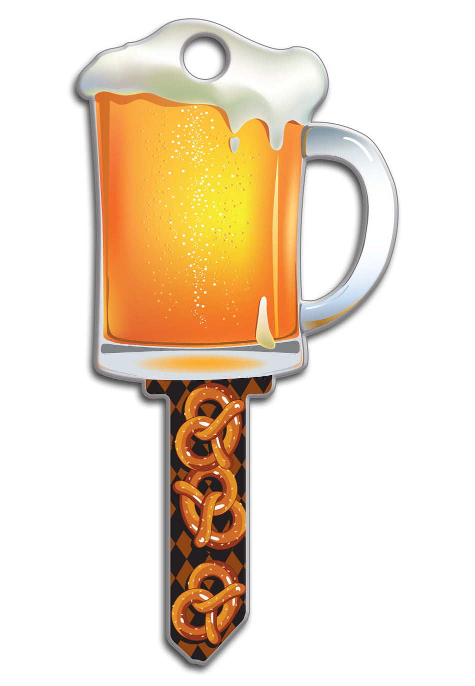 Key Shapes KW1/11 Beer Mug  -by Lucky Line