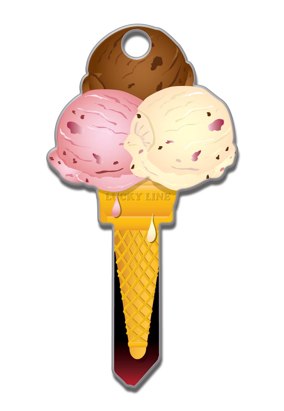 Key Shapes KW1/11 Ice Cream  -by Lucky Line