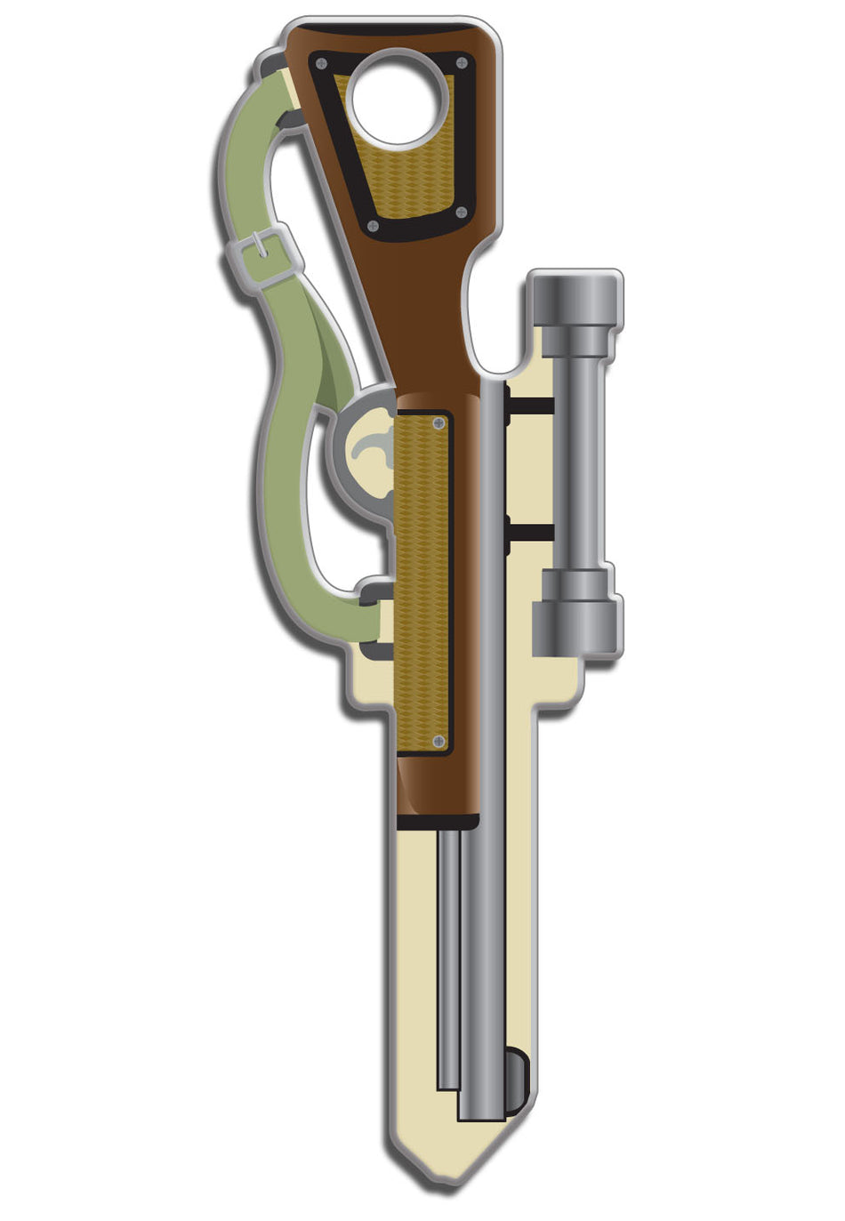 Key Shapes SC1 Rifle  -by Lucky Line