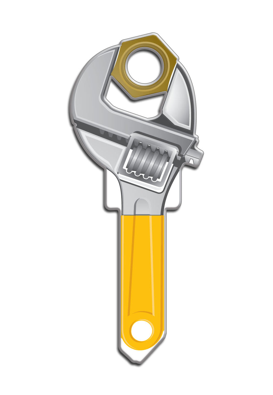 Key Shapes SC1 Wrench  -by Lucky Line