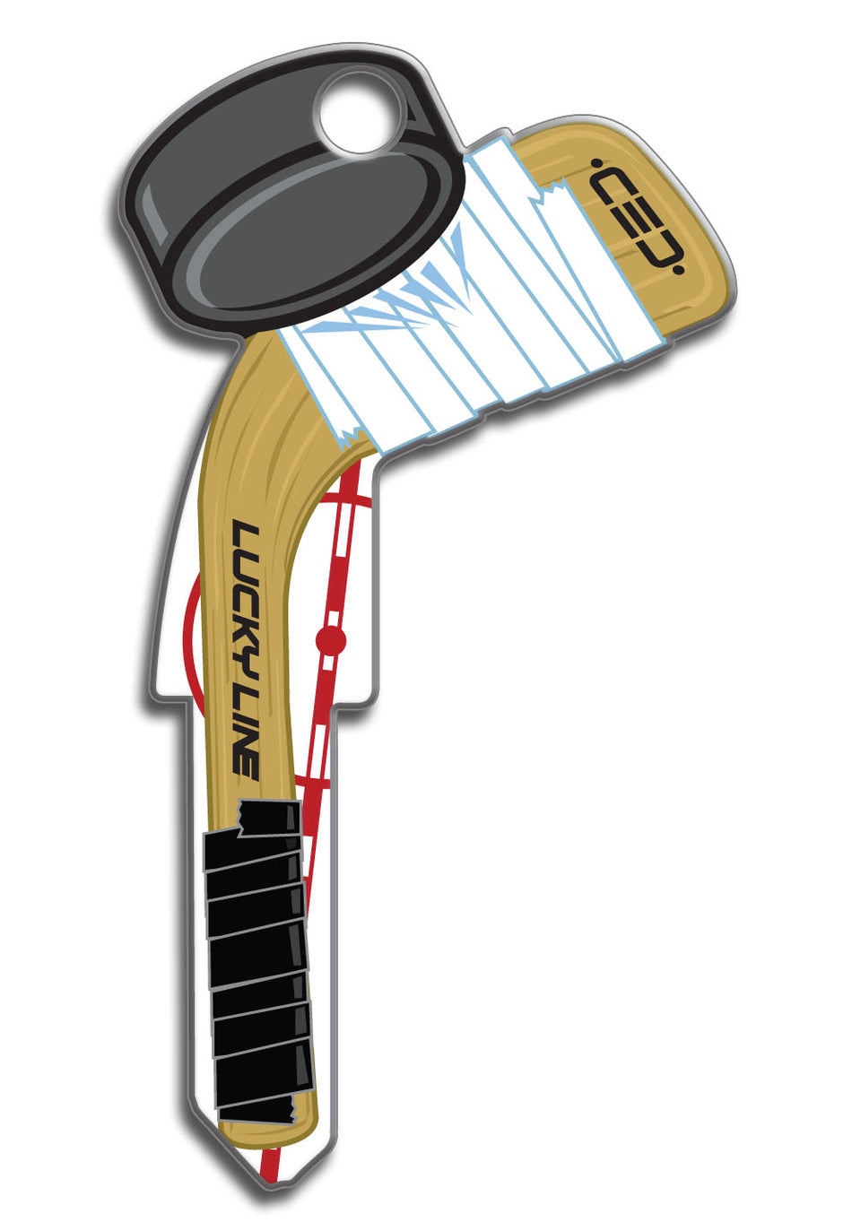 Key Shapes KW1/11 Hockey  -by Lucky Line