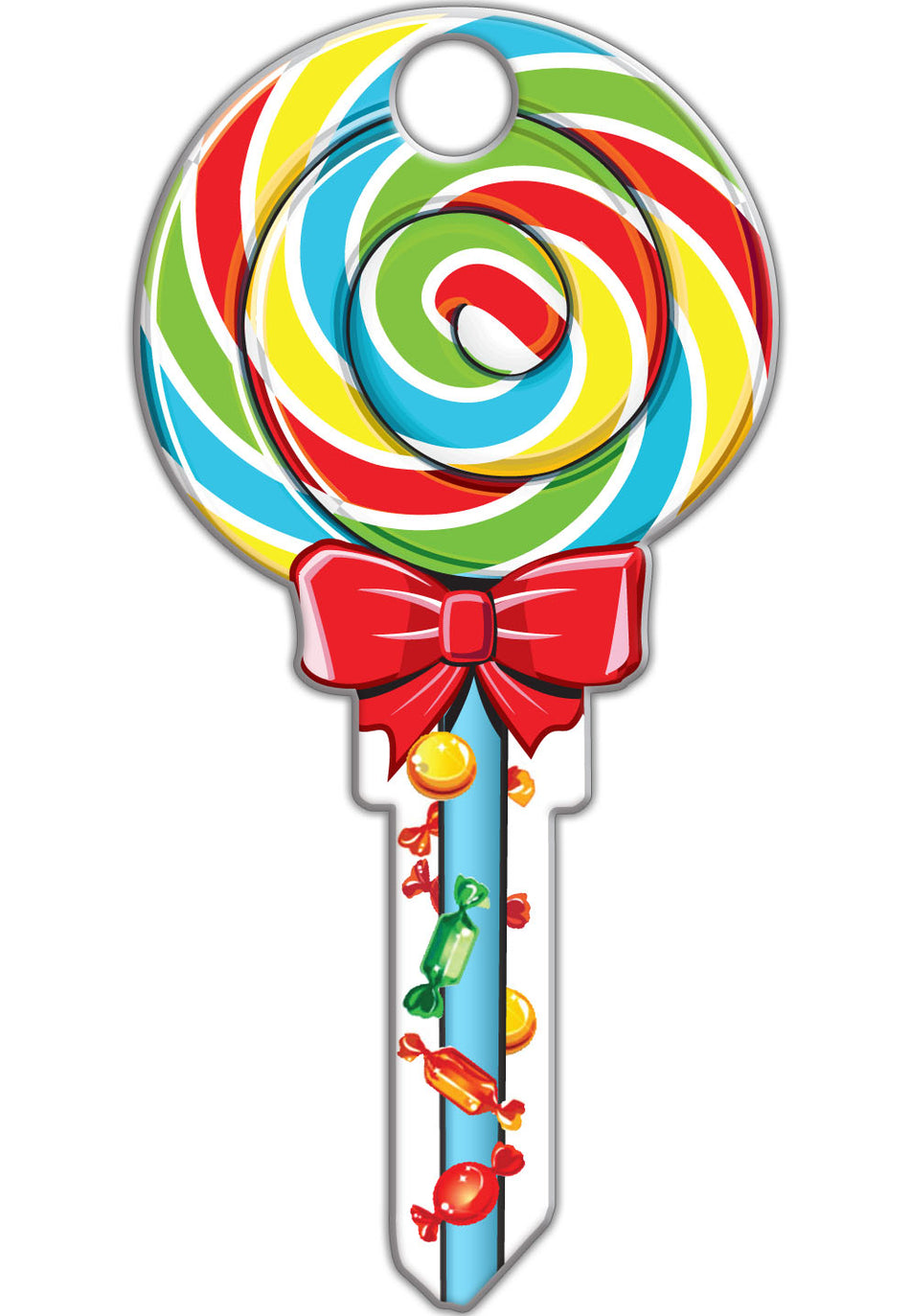 Key Shapes KW1/11 Lollipop  -by Lucky Line