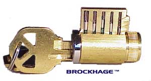 Basic Cut-Away Practice Lock (Left) KW Keyway