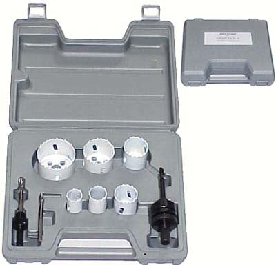 Locksmith's Hole Saw Kit