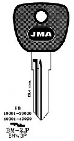 BM-2.P - BMW Plastic Head Blank