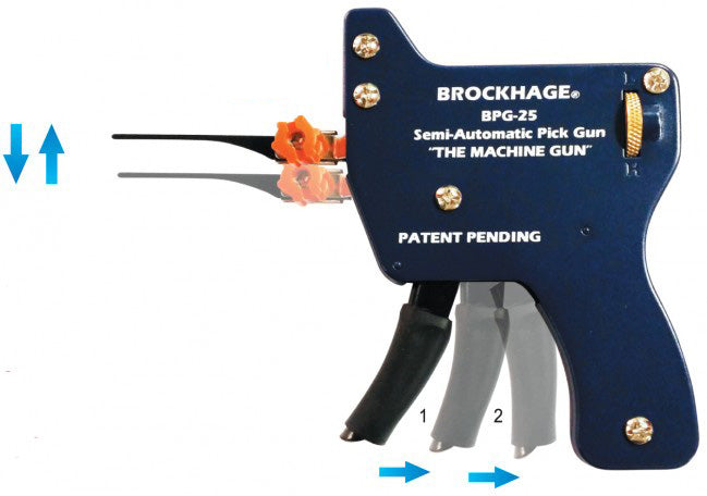 Semi-Automatic Lock Pick Gun