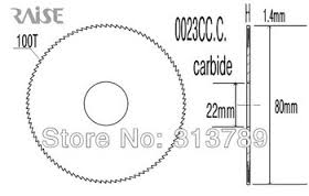 Carbide Slot Cutter for W202A, W100G Wenxing Machines (0023CC)