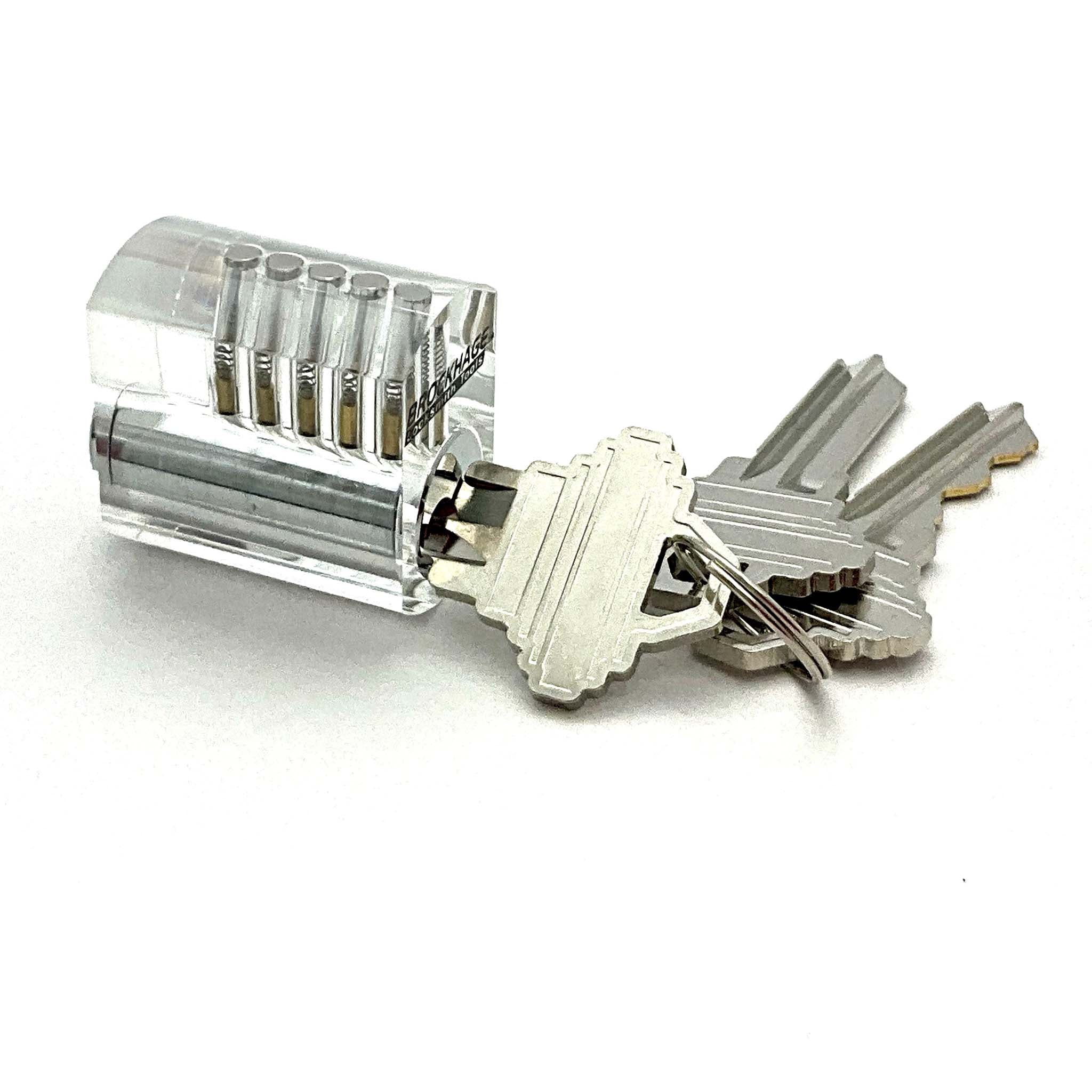 Clear Practice Lock (Standard Pins)