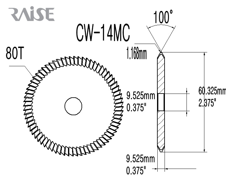 Replacement Cutter CW-14MC