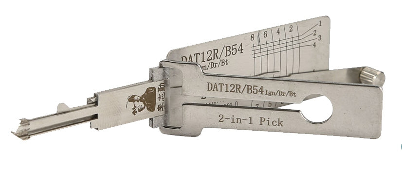 ISUZU HEAVY TRUCK (DAT12R) 2-In-1 Pick/Decoder- by Original Lishi