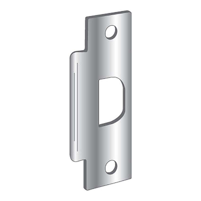 ESP-171: ANSI LIP STRIKE PLATE - CHROME FINISH