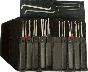 20 Pc. Government Steel Pick Set