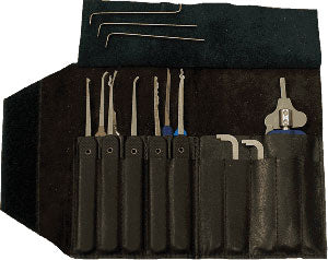 9 Pc. Plus Goverment Steel Lock Pick Set