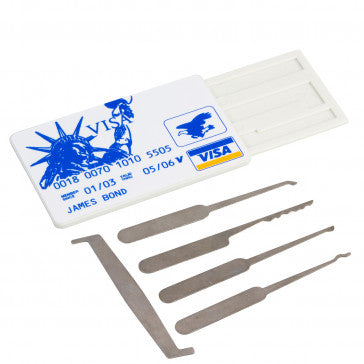 Credit Card Lock Pick Set