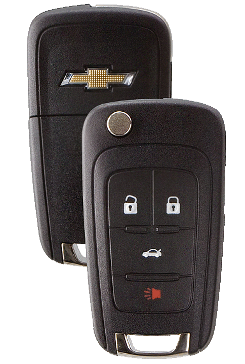 GM 4-Button Flip Remote Head Key w/ Trunk (FCC ID: OHT01060512) 315Mhz -by Kee-Co