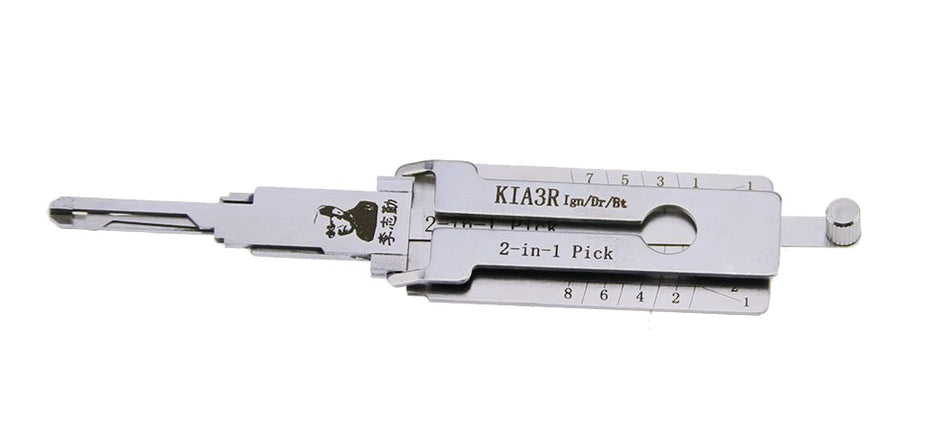 Kia (KIA3R) Flat 8-Cut 2-in-1 tool