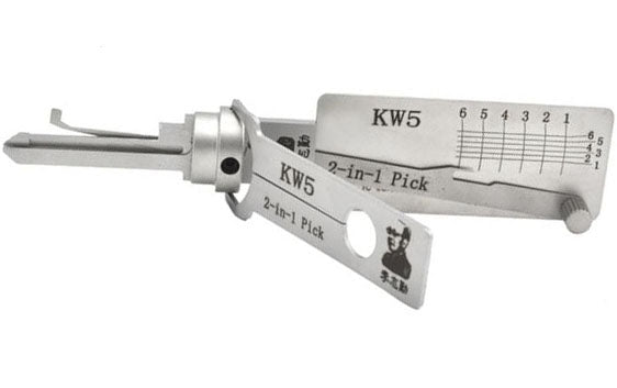 Kwikset (KW5) 6 Pin 2-in-1 Tool -by Original Lishi