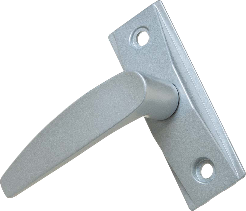 Storefront 456 Series 1-3/4" to 2" Lever Left Hand - Aluminum -by Ilco