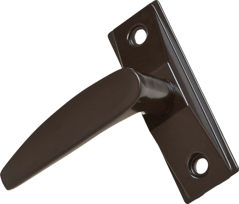 Storefront 456 Series 1-3/4" to 2" Lever Right Hand - Duronotic Dark Bronze -by Ilco