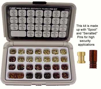 High Security Pin Kit