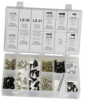 Locksmith's Screw Assortment (Oversize Repair Screws)