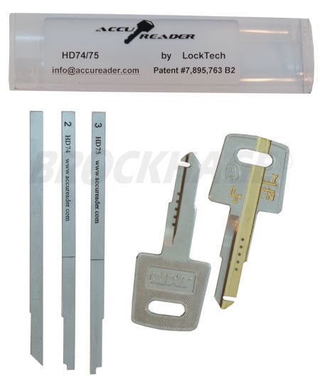 AccuReader for the Honda HD74/75 keyway