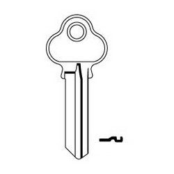 Lockwood (LWO2D-NP, LK1) Key Blank 10-PACK