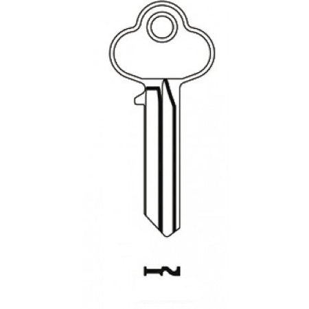 Lockwood (LWO3D-NP, A1015M) Key Blank 10-PACK