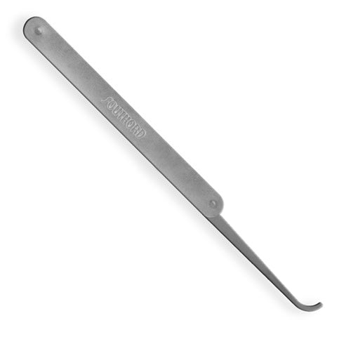 Individual Lock Pick Stainless Steel Handle Long Hook Tip - MP-02 