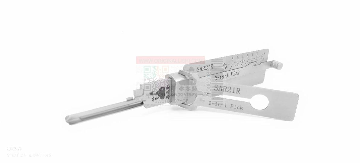 SARGENT 'LA' (S22) Keyway 6 Pin 2-in-1 Tool