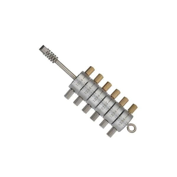 LIshi Premium Tibbe Pick Set 6 Cut PFTPD(FORD TIBBE)