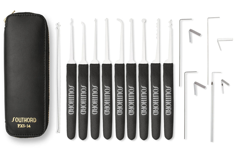 Fourteen Piece Lock Pick Set - PXS-14