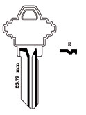 SCHLAGE 'E' (SC8-NP,1145E)(5-Pin)