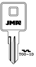 TOO-1D (1605) Key Blank (NP)