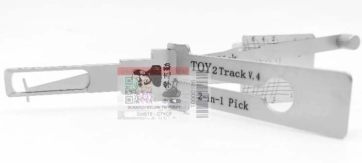 Toyota / Lexus (TOY2T-V4-CUTOUT) 2-in-1 tool