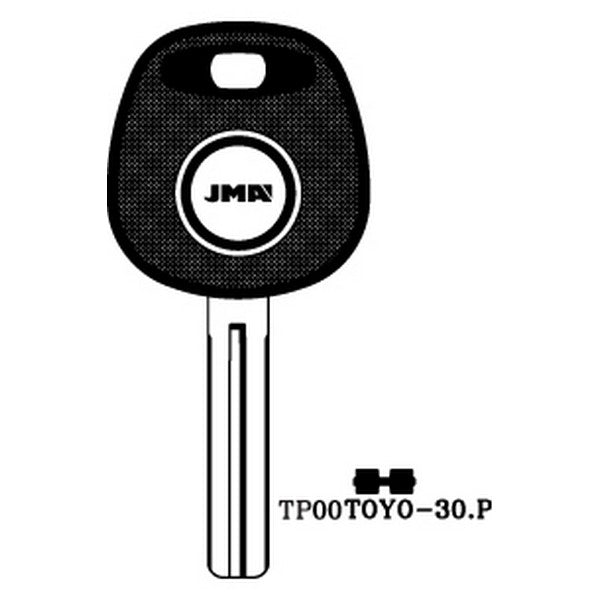 Transponder Key Shell (TP00TOYO-30-P)