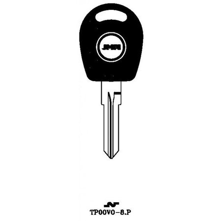 Transponder Key Shell (TP00VO-8-P)