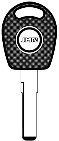 VW Transponder Key 