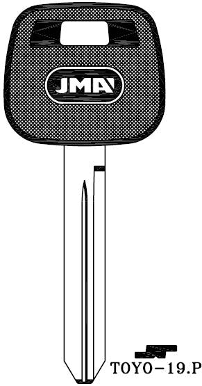 TOYO-19 TRANSPONDER KEY