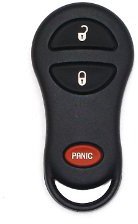 Chrysler/Jeep/Dodge (CHRY-R06-9T) 3 Button Remote (Lock, Unlock, Panic)