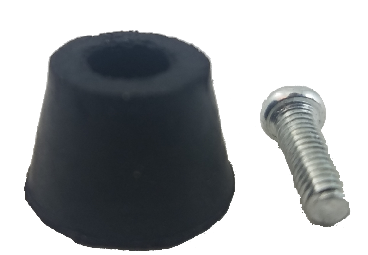 Rubber Foot and Screw for the W288E